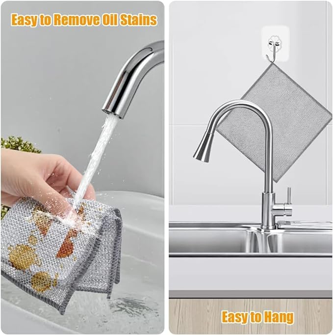 (Pack Of 10) Dish washing Cleaning cloth